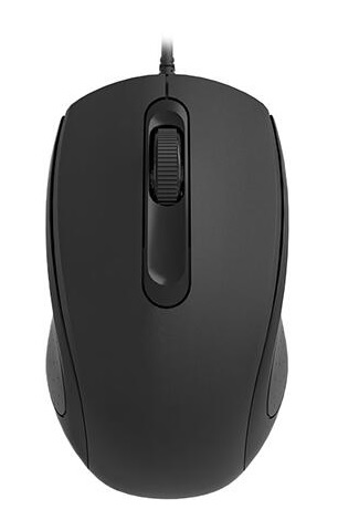 PLATINET OMEGA MYŠ, USB-C, OFFICE 1200DPI 1,5m kabel, černá