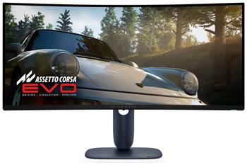 POŠKOZENÝ OBAL - DELL AW3425DW/ Alienware curved / 34" LED/ 21:9/ QD-OLED/ 3440 x 1440/240Hz/ 0.03ms/1x USB/USB-C/1x DP