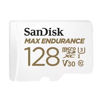 SanDisk MAX ENDURANCE microSDHC 128GB + adaptér
