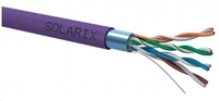 Solarix - inst.kabel CAT5E FTP LSOH 305m/box drát