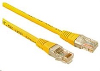 Solarix - patch kabel CAT5E UTP PVC 2m žlutý