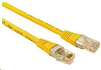 Solarix - patch kabel CAT5E UTP PVC 5m žlutý
