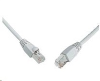 Solarix - patch kabel CAT6 SFTP PVC 0,5m šedý snag-proof