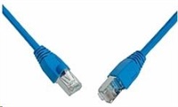 Solarix - patch kabel CAT6 SFTP PVC 7m modrý snag-proof