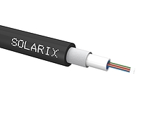 Solarix - univerzální kabel CLT Solarix 08vl 50/125 LSOH Eca OM4 černý