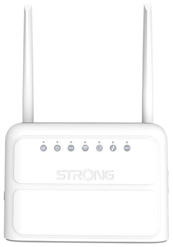 STRONG 4G LTE router 360/ Wi-Fi standard 802.11b/g/n/ 300 Mbit/s/ 2,4GHz/ 4x LAN/ 1x SIM slot/ 2 odnímatelné antény