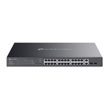 Switch TP-Link ES228GMP 2x GLan, 24x GLan s PoE+, 2x SPF, 384W, 19", Omáda SDN