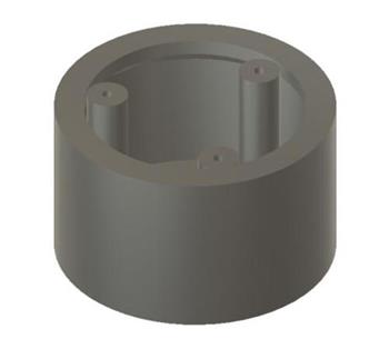 SYNOLOGY držák s krytkou kabelů pro kamery TC500 na stěnu a strop, bílý