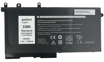 TRX Baterie Polion 3DDDG pro notebooky DELL 451-BBZT Latitude 5280 5290 5480 5490 5495 5580 - 2900mAh 33Wh/ neorigináln