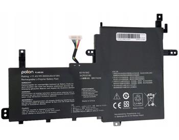 TRX baterie Polion B31N1842/ 11.4V/ 3600 mAh/ 41Wh/ Li-Pol/ Asus M513UA S531FA S531FL X531FL V531FA V531FL/ neorigináln