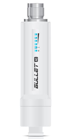 UBNT B-DB-AC, Dual Band Bullet, miniaturní outdoor AC/klient 5GHz