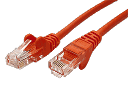 UTP patchkabel kat. 5e, 10m, oranžový