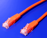 UTP patchkabel kat. 6, 15m, červený