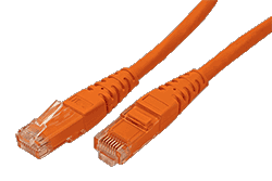 UTP patchkabel kat. 6, 15m, oranžový