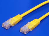 UTP patchkabel kat. 6, 5m, žlutý