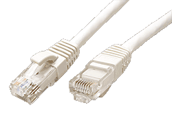UTP patchkabel kat. 6, LSOH, bílý, 10m