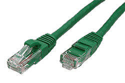 UTP patchkabel kat. 6, LSOH, zelený, 2m