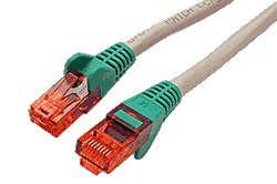 UTP patchkabel křížený, kat. 6, 1m