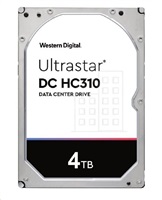 Western Digital Ultrastar® HDD 4TB (HUS726T4TALA6L4) DC HC310 3.5in 26.1MM 256MB 7200RPM SATA 512N SE (GOLD WD 4TB)