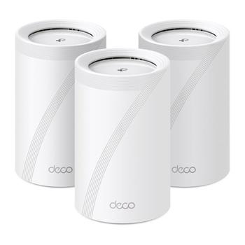 WiFi router TP-Link Deco BE65(3-pack) BE9300, WiFi 7, 4x 2.5GLAN, USB, 2,4/5/6GHz