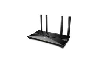 WiFi router TP-Link EX520 WiFi 6 AP AX3000, 4x GLAN, 1x GWAN, 574Mbps 2,4/ 1201Mbps 5GHz, TR-069, TAUC, EasyMesh
