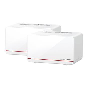 WiFi router TP-Link Mercusys Halo H37BE(2-pack) WiFi 7, BE6500, 2x 2.5GLAN, 1x GLAN, 2,4/5 GHz