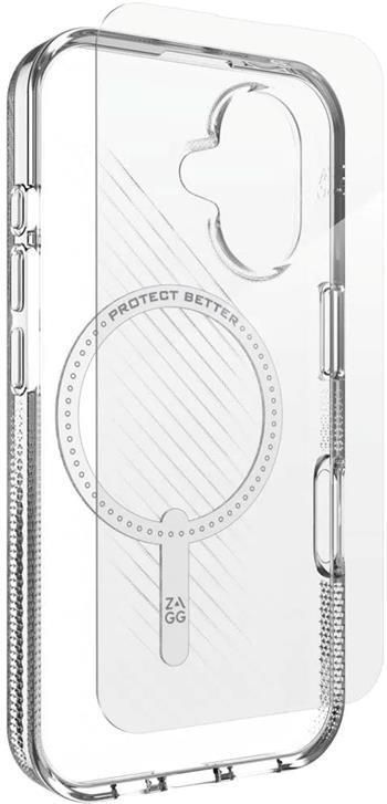 ZAGG Bundle Luxe SNAP PCR sklo 360 Apple iPhone 16 Průhledný