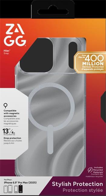 ZAGG Ochranný kryt Milan Snap Apple 17 Pro Max Glitter Swirl