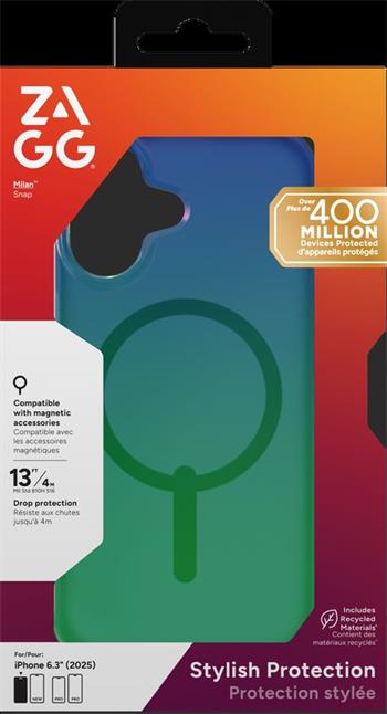 ZAGG Ochranný kryt Milan Snap Apple 17 Raven Feather