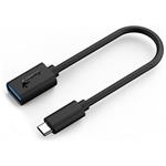 GENIUS ACC-C2AC redukce z USB-C na USB-A, černá