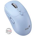 GENIUS NX-8080S BT Tiffany Blue/ duální Bluetooth + 2,4GHz/ 1600 dpi/ bezdrátová/ Copilot/ tichá/ 7tlačítková/ modrá