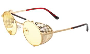 GUNNAR kancelářske/herní brýle BORDERLANDS 4 MOXXI JACKPOT GOLD jantarová skla BLF 65 GUNNAR focus