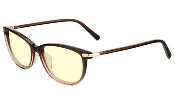 GUNNAR kancelářske/herní brýle INGRID COCOA FADE CRYSTAL jantarová skla BLF 65 GUNNAR focus