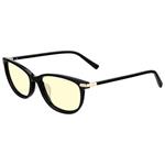 GUNNAR kancelářske/herní brýle  INGRID ONYX jantarová skla BLF 65 GUNNAR focus