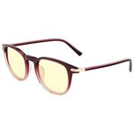 GUNNAR kancelářske/herní brýle  SOFIA GARNET FADE CRYSTAL jantarová skla BLF 65 GUNNAR focus