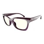 GUNNAR kancelářske/herní brýle  WORLD OF WARCRAFT, SYLVANAS - BLIZZARD FORSAKEN RED jantarová skla BLF 65 GUNNAR focus