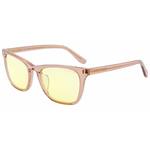 GUNNAR kancelářske/herní dioptrické brýle  TINDRA READER ROSE LATTE * jantarová skla * BLF 65 * dioptrie +2.5