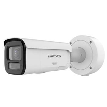Hikvision 4MPix IP Bullet Hybrid ColorVu AcuSense kamera; LED/IR 60m,WDR 130dB,Audio,Alarm,IP67,IK10,blikač