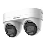 Hikvision 4MPix IP duální kamera s nastavitelnými ohnisky objektivu; IR 30m, Mikrofon, Blikač, IP67  