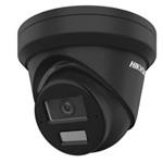 Hikvision 4MPix IP Turret Smart Hybrid Light AcuSense kamera; LED/IR 30m, mikrofon, IP67, černý