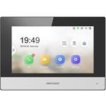 Hikvision 7" IP bytový dotykový monitor, Wi-Fi; PoE