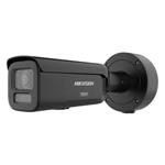 Hikvision 8MPix IP Bullet Hybrid ColorVu AcuSense kamera;LED/IR 60m, Blikač , Audio, Alarm, IP67, IK10, černá