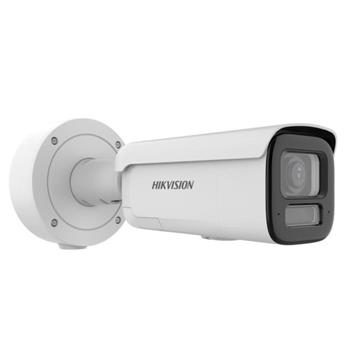 Hikvision 8MPix IP Bullet Hybrid ColorVu AcuSense kamera; LED/IR 60m, WDR 130dB, Audio, Alarm, IP67, IK10