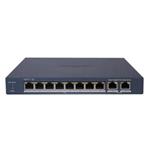 Hikvision DS-3E1510P-EI - Smart managed switch 8x Gb PoE + 2x Gb Uplink RJ-45, 110W, Super PoE - dosah až 300m