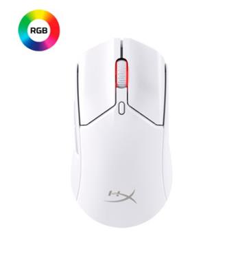 HyperX Pulsefire Haste 2 Bezdrátová herní myš (bílá)