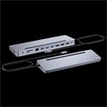 I-tec USB-C Metal Ergonomic 3x 4K Display Docking Station + Power Delivery 100 W