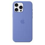 iPhone 16 Pro Max Silicone Case with MS-Periwinkle