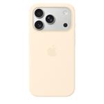 iPhone 17 Pro Silicone Case with MS – Vanilla