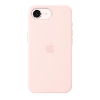 iPhone 17e Silicone Case with MagSafe – Soft Pink