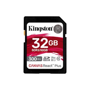 Kingston Canvas React Plus/SDHC/32GB/UHS-II U3 / Class 10